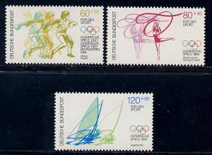 Germany Bund Scott # B620 - B622, mint nh