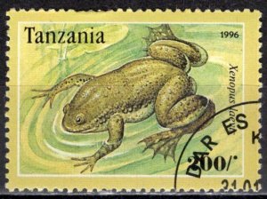 Tanzania 1996: Sc. # 1456; Used CTO Single Stamp