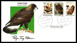 Togo 1332-1336 Birds Audubon Set of Two U/A FDC