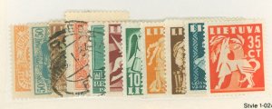 Lithuania #43/322  Single (Complete Set)