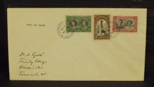 15228   CANADA   FDC # 246, 247, 248     Montreal Cancel    CV$ 10.00