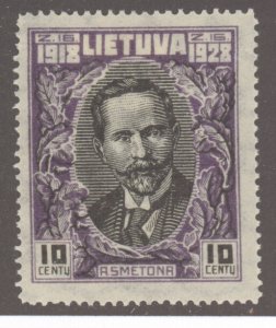 Lithuania, Scott #227, MH