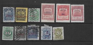 US TELEGRAPH REVENUE STAMP COLLECTION
