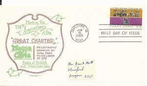 United States 1265 FDC