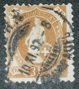 Switzerland 3fr 1905