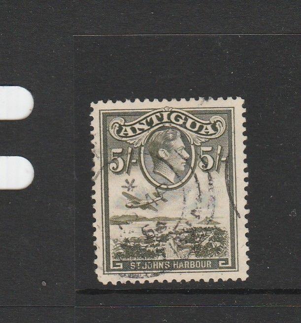 Antigua 1938 5/- used SG 107