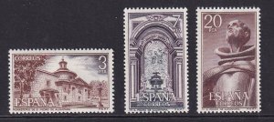 Spain   #2014-2016  MNH  1976  St. Peter of Alcantara