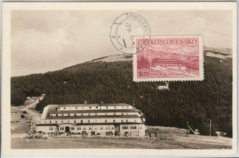 51430 - Czechoslovakia - POSTAL HISTORY - MAXIMUM CARD - 1954 ARCHITECTURE-