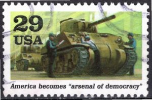 USA; 1991: Sc. # 2559e: Used  Single Stamp