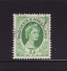 Rhodesia and Nyasaland 143 U Queen Elizabeth II (E)