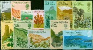 Tristan Da Cunha 1972 Flowering Plants Set of 12 SG158-169 V.F MNH