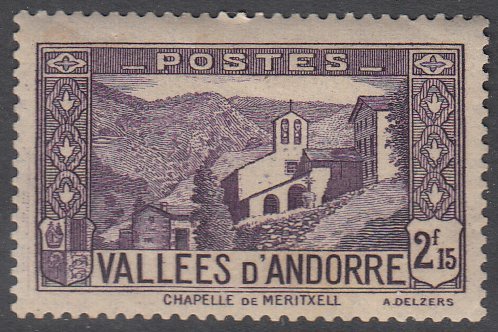 French Andorra 57 MLH (see Details) CV $60.00