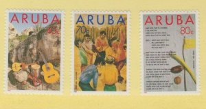 Aruba Scott #92-93-94 Stamp - Mint NH Set