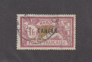 French Morocco Scott #87 Used