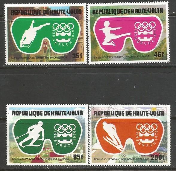 UPPER VOLTA-BURKINA FASO 384-86 C226 CTO OLYMPICS C661