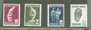 Greenland #102-105  Single (Complete Set)