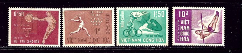 South Vietnam 272-75 MH 1965 Sports