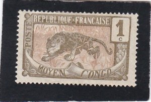 Middle Congo,  #  1      unused