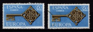 Spain 1968 Europa, 3p50 [Unused/Used]