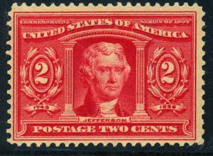 U.S. #324 MINT OG LH