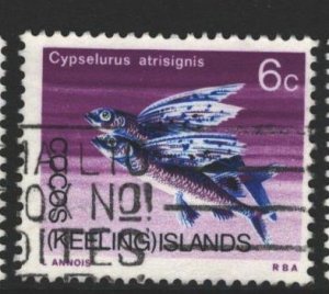 Cocos Keeling Islands Sc#13 Used