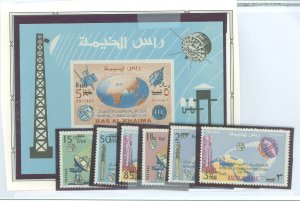 Ras al Khaima # Mint (NH) Single (Complete Set)