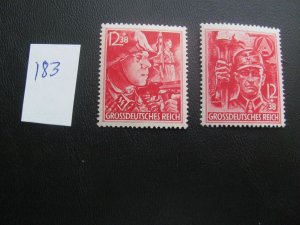 Germany 1945 MNH SC B292-B293 SET VF/XF 90 EUROS (183)