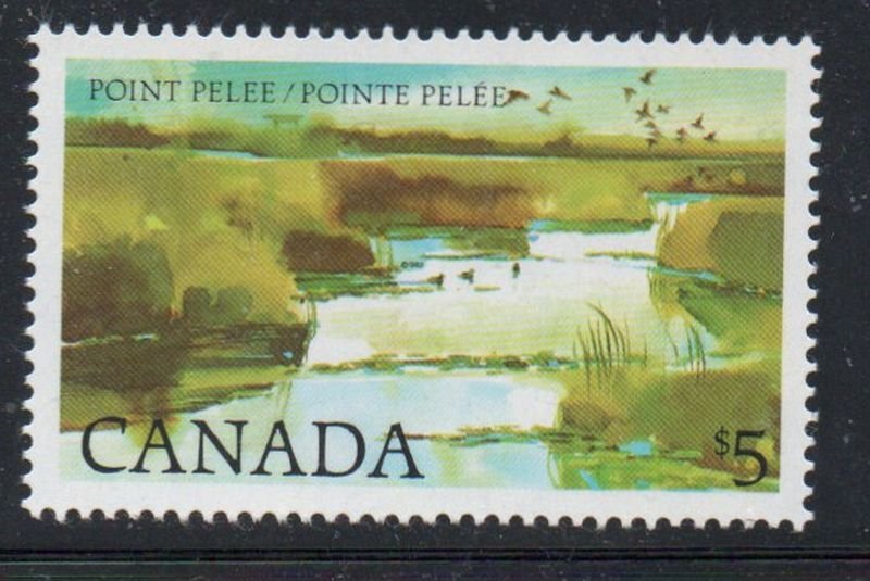 Canada Sc 937 1984 $5 Pt Pelee stamp mint NH