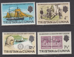 Tristan da Chuna 153-156 MNH VF