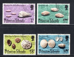 Pitcairn Islands  #137-140 VF,  Used   ....  5040041