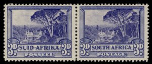 AFRIQUE DU SUD GVI SG59, 3D ULTRAMARINE, M MINT. Cat £15.