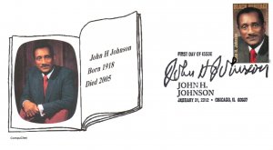 #4624 John H. Johnson CompuChet FDC