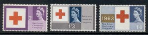 GB 1963 red Cross centenary MLH