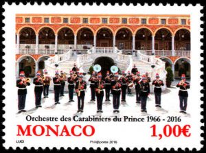 Monaco #2838, Complete Set, 2016, Music, Never Hinged