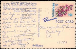 Bermuda, Picture Postcards, Flowers