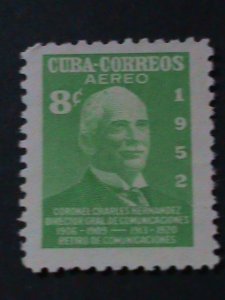 1952 Cuba Stamps Sc 475 Receipt of Autonomy NEW  Caribbean - Cuba, General  Issue Stamp / HipStamp