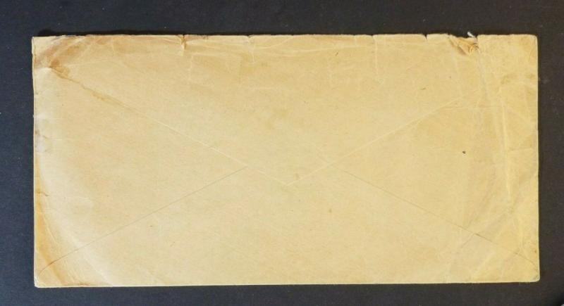 1938 Egypt to Stamford Connecticut USA Official OHEMS Parliament Air Mail Cover 