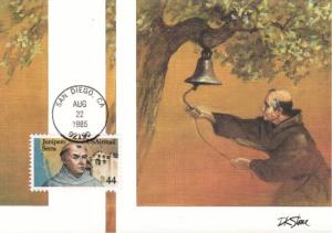 #C116 Junipero Serra Maxi FDC