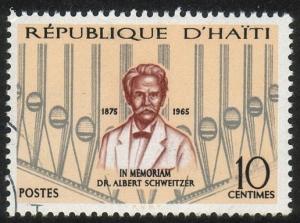 Haiti#560- Dr. Schweitzer & pipe organ - MH (Ha-004)