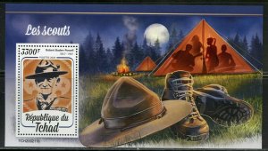 CHAD 2020 SCOUTS BADEN POWEL SOUVENIR SHEET MINT NEVER HINGED