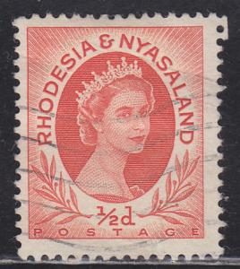 Rhodesia & Nyasaland 141 Queen Elizabeth II 1954