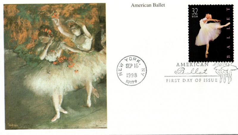 #3237 Ballet Mystic FDC