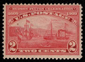 US #372 2c Huston/Fulton VF/XF mint never hinged, nicely centered, super fres...