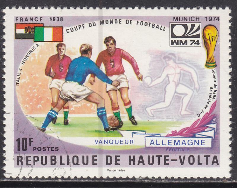 Burkina Faso 335 World Cup Soccer 1974