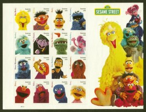 2019 55c Forever Sesame Street Television Show Ernie Scott 5394 Mint Sheet of 16