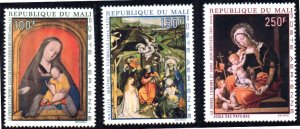 MALI C85-C87 MNH SCV $6.10 BIN $3.65 RELIGION