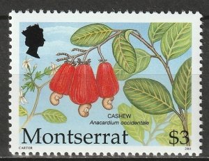 Montserrat 2001 Sc 1053 MNH**