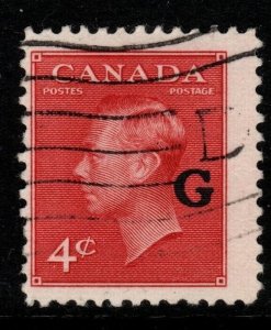 CANADA SGO182 1950 4c CARMINE-LAKE USED