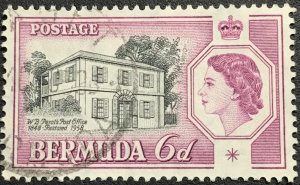 Bermuda #168 Used Single Perot Post Office Hamilton L21