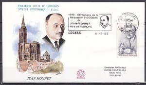 France, Scott cat. 2111. Economist issue. First day cover. ^